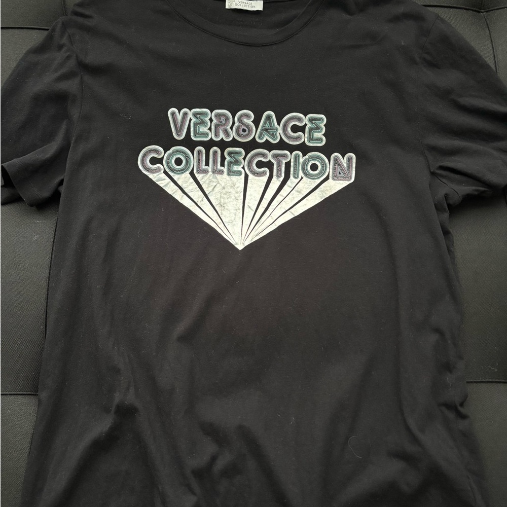 Versace Collection Black T-shirt For Men